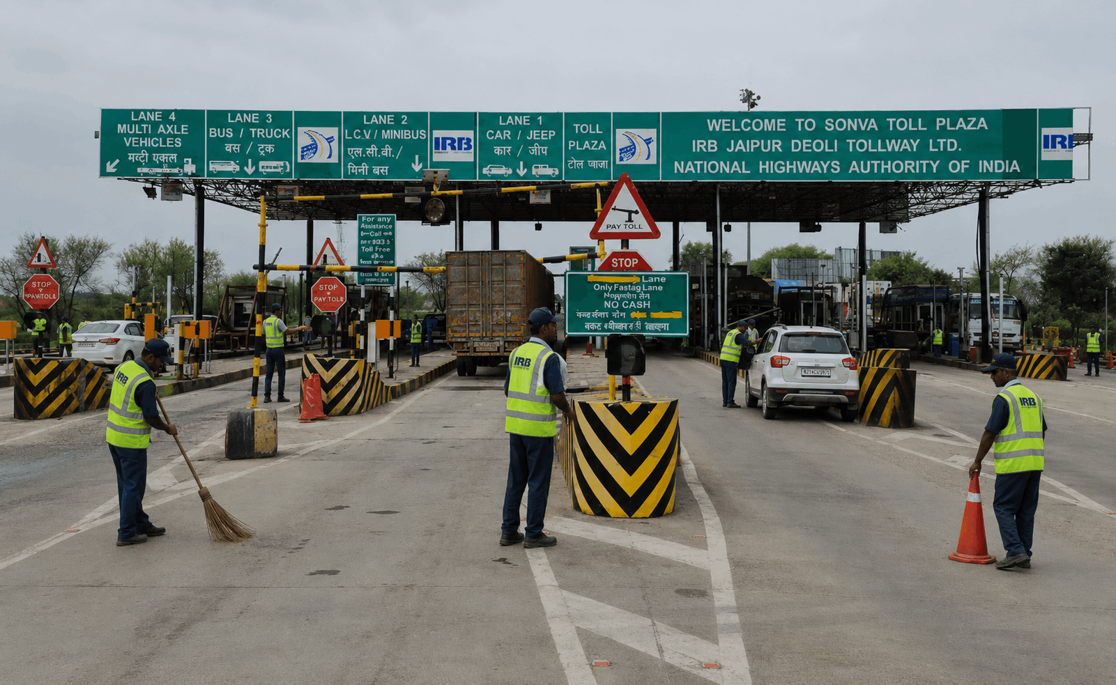 Toll Gate Labours